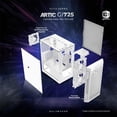 thumbnail image 4 of Gabinete Gamer BALAM RUSH ARTIC GI725 M-Atx Mini Torre 3 Fan Blanco BR-936125 blanco, 4 of 6
