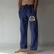 thumbnail image 1 of Puntoco Pantalones casuales largos para hombre, pantalones casuales con estampado de moda para hombre, cintura elástica con bolsillos, pantalones deportivos, 1 of 4