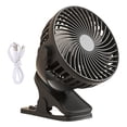 thumbnail image 6 of Clip Fan with 360 Degree Rotation and Three Speed Settings Multifunctional Small USB Rechargeable Fan Cooling Accessory, 6 of 9