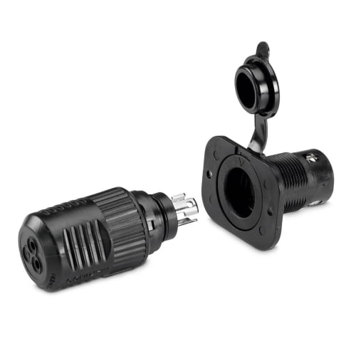 Minn Kota MKR18 12V Plug and Receptacle