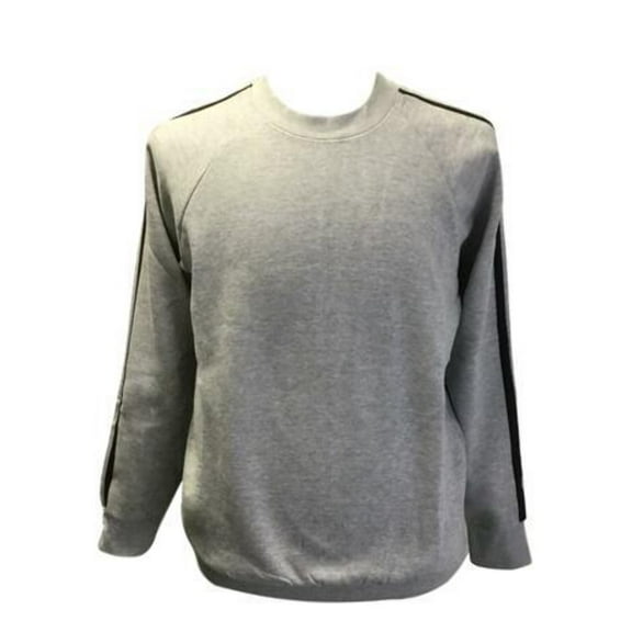Mens Adaptive Back-Snap  Fleece  Sweatshirt Top
