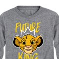 thumbnail image 3 of The Lion King - Future King - Simba - Toddler & Youth Long Sleeve Graphic T-Shirt, 3 of 5