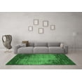 thumbnail image 3 of Ahgly Company Indoor Rectangle Abstract Emerald Green Contemporary Area Rugs, 8' x 10', 3 of 4