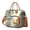 Citrus-13, variant on Hippie Retro Style Symmetrical Cooler Bag - Multi-Pocket Thermal Picnic Tote