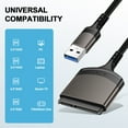 thumbnail image 4 of Cable Adaptador Disco Duro USB 3 0/tipo C A SATA Conveniente para SSD 2 5 Pulgadas, 4 of 9