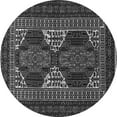 thumbnail image 1 of Ahgly Company Indoor Round Persian Gray Traditional Area Rugs, 8' Round, 1 of 1