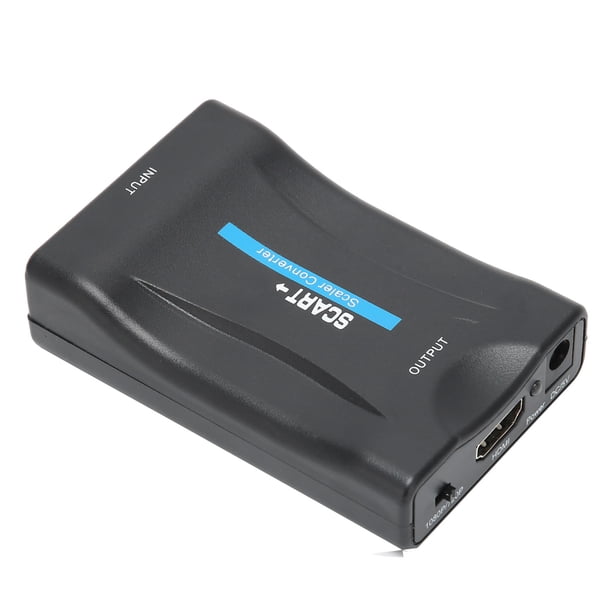 Convertidor De Vídeo, Convertidor De Audio ABS Negro Para El Hogar Para Computadora Para Oficina Para Escritorio