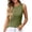 Army Green, variant on Ribbed Knit Tank Top for Women, Sleeveless Crew Neck Vest - Casual Summer Layering Basic Shirt Coffee L