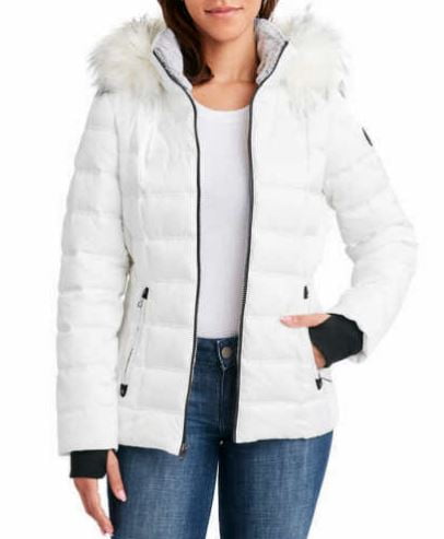 Nautica Women's Water Resistant Hooded 