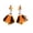 Orange, variant on Sruoe Halloween Porch Goose Outfits, 23 Inch Porch Goose Clothes, Witch Hat Bow Skirt Outfit, Goose Clothes Dress, Duck Sculpture Clothes for Lawn Statue Cement Statue Yard Patio Party Decoration