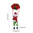 thumbnail image 4 of Adornos navideños Colgantes de paracaídas para el árbol de Navidad Adornos navideños con muñecas Adornos navideños, 4 of 5