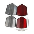 thumbnail image 3 of fastboy Bike Rear Tail Light Safety Warning Reflector Mountain Bicycles Tail Light Universal Night Outdoor Reflective Back Lamp White 1Set, 3 of 6