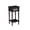 Black, variant on Pemberly Row Modern / Contemporary Deluxe Accent Table in Black Wood