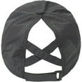 thumbnail image 4 of Womens Criss Cross Ponytail Baseball Cap Adjustable High Messy Bun Ponycap Quick Drying Hat, 4 of 7