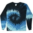 thumbnail image 2 of Colortone Tie-Dye Long Sleeve T-Shirts Men Adult S to 3XL, 2 of 4