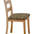 thumbnail image 3 of Leopard Print Square Chair Cushion Cover for Dining Office Stain Resistant Chair Seat Slipcover Home Chair Accessories Stylish Upholstered Chair Seat Covers, 3 of 5