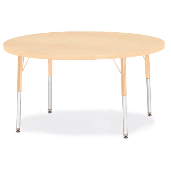 Jonti-Craft Rainbow Accents KYDZ Round Activity Table