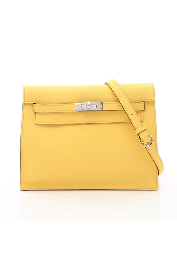 Pre-Owned Hermes Kelly Dance II Shoulder Bag/Handbag, Leather, Calfskin (Cowhide), Veau Swift,...