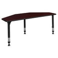 thumbnail image 3 of I-Promise 60" 2 Student Desk- Mahogany, 3 of 4