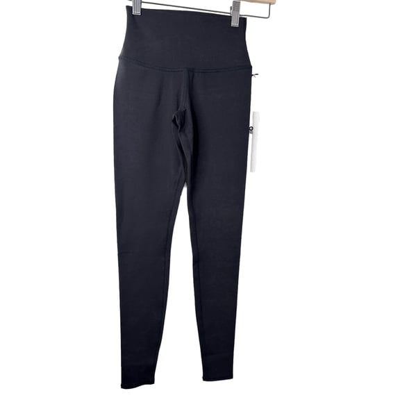 Alo Yoga 7/8 High-Waist Airbrush Legging Black Medium New With Tags