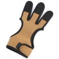 thumbnail image 3 of Archery Glove Shooting Hunting Classic Three Finger for Recureve Bow, 3 of 3