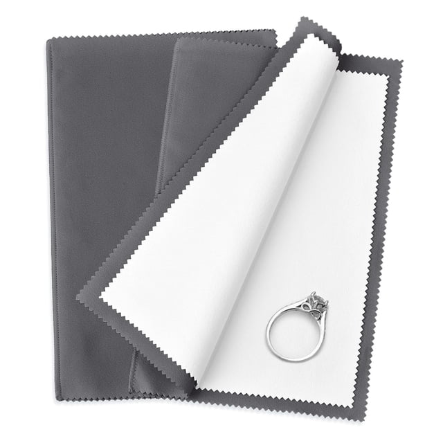 Paño de limpieza para pulir joyas SEVENWELL, 2 piezas (25 x 31 cm)