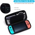 thumbnail image 3 of Carry Case for Nintendo Switch, Hard Protective Portable Travel Carrying Case for Nintendo Switch Console & Accessories (Black), 3 of 7