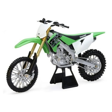Kawasaki KX450F, Green - New Ray 49653 - 1/6 scale Model Toy Motorcycle