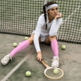 thumbnail image 4 of Gaeub Chaussettes Design Imprimé Rose Chaussettes Hautes Extensibles pour Hommes Femmes Adolescents, Chaussettes de Softball Soccer pour Randonnée, Sport, 4 of 4