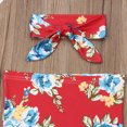 thumbnail image 2 of Honganda Sweet Floral Printed Full Wrapped Type Baby Quilt and Headband Set, 2 of 8