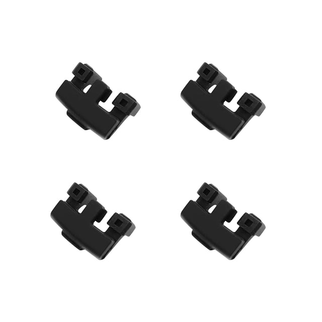 Pies para freidora de aire, repuesto para freidora de aire, almohadilla antivibración para pies, bandeja para hornear 4 piezas