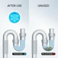 thumbnail image 5 of Urinal Screen Deodorizer 30 Pack Urinal Cakes Deodorizer Anti-Splash Urinal Screen Fresh Scent Urinal Mats for Men Bathroom, Toilet, Office, Restrooms, Restaurants, Schools, Hotels(Blue Ocean Breeze), 5 of 7