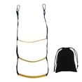 thumbnail image 3 of GROWTH TANK Boat Rope Ladder Boarding Ladder 400lbs Strength Portable Inflatable Boat Ladder 3 Steps, 3 of 8