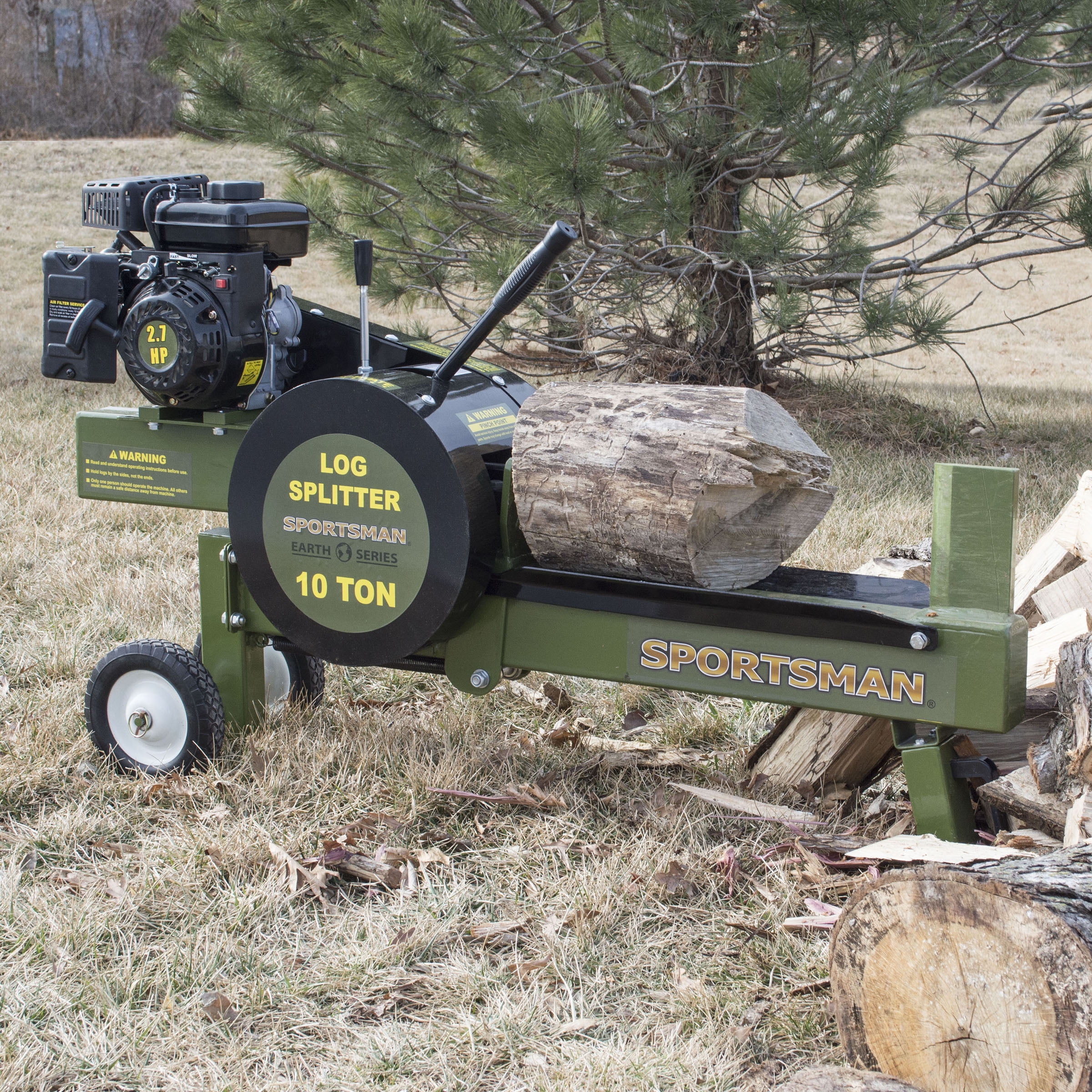 Sportsman earth deals series log splitter