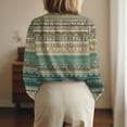 thumbnail image 3 of Long Sleeve Striped Shirts for Women, 3 of 5