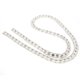 thumbnail image 2 of Cadena De Cierre De Diamantes De Imitación, Garra Firme Brillante, Fácil De Usar, Regalo único Para Manualidades DIY Cergrey Fondo blanco, 2 of 8