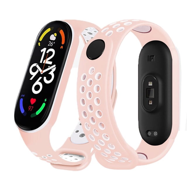 Correas de reloj deportivo para Xiaomi Mi Band, pulsera inteligente de silicona con NFC, para modelos 3, 4 y 5, 7 y 6