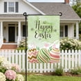 thumbnail image 4 of Easter Garden Flag For Outdoor With Colorful Holiday Bunny Egg Designs, 4 of 4