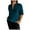 Z01-Green, variant on BYHONG Women Cardigan Button Down Blouse Long Sleeve Ruffle Blouse Solid Colour Comfort Shirt Plus Size Dress Shirts Blue L