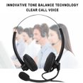 thumbnail image 2 of Ccdes Telephone Headphone,A26-RJ Call Center Customer Service Headset Telephone Headphone Noise Canceling Headset , Customer Service Headset, 2 of 8