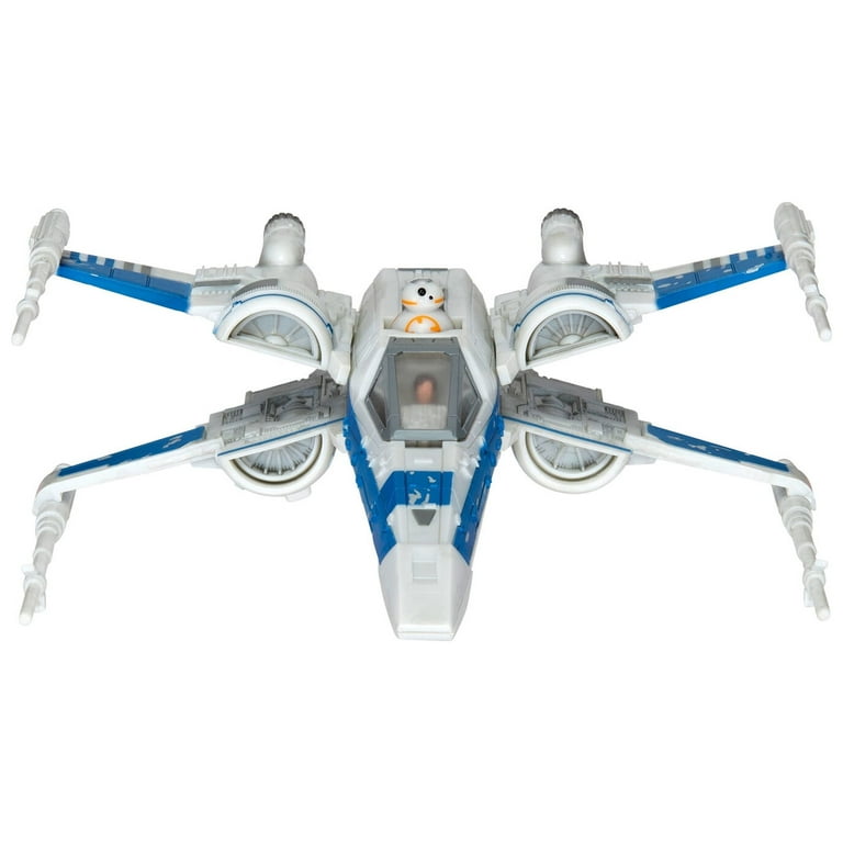 Star Wars Micro Galaxy Squadron Poe Dameron's T-70 X-Wing - 5 inch