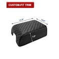 thumbnail image 4 of KBH Center Console Armrest Cover for Ford F150 2004-2014/Expedition 2007-2014, Leather Middle Console Lid Protector for Lincoln Mark LT 2006-2008, Black, 4 of 7