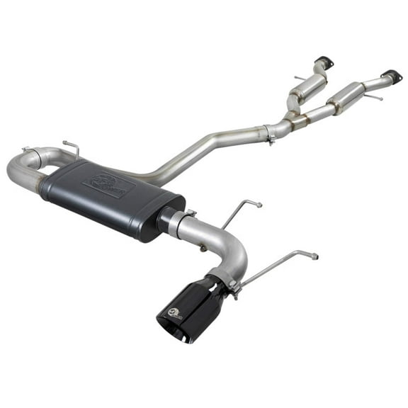 aFe Power 49-38078-B Large Bore HD Cat-Back Exhaust System
