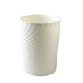 thumbnail image 2 of Advancent Cubo de basura Papelera Contenedor de basura Cesta de gran capacidad para el hogar Baños Cocinas Oficinas Dormitorio Suministros de limpieza para el hogar Blanco 8L, 2 of 6