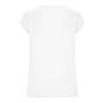 thumbnail image 6 of Fesfesfes Womens Basic Tops Women V-neck Print T-Shirts Fashion Comfortable Female Blouses Tops Spring Tops M(US:6), 6 of 7