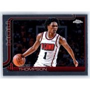 2025-26 Topps Chrome Amen Thompson #17 Near Mint Or Better Houston Rockets Basketball Card