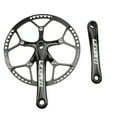 thumbnail image 1 of Juego de cadena y bielas para bicicleta de montaña de una sola velocidad, 45T/47T/53T/56T/58T, 170 mm, 130 BCD., 1 of 9