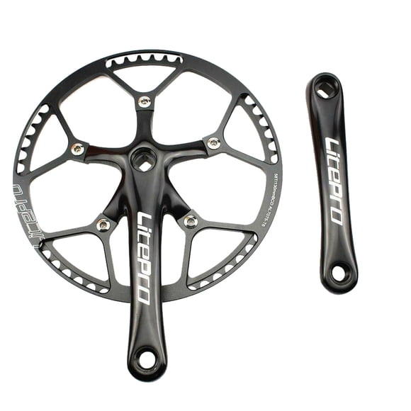 Plato de bicicleta plegable 130BCD, piñón CNN y brazo de biela 45T - Juego de componentes 58T