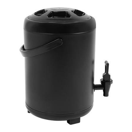 Stainless Steel Insulated Beverage Dispenser – 2.11gal Insulated Thermal Hot and Cold Coffee Carafe – 8 Liter Drink Dispenser with Spigot for Hot Water, Tea & Coffee, Cold Milk