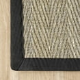 thumbnail image 3 of nuLOOM Larnaca Seagrass Herringbone Indoor/Outdoor Area Rug, 4' x 6', Larnaca Black, 3 of 5